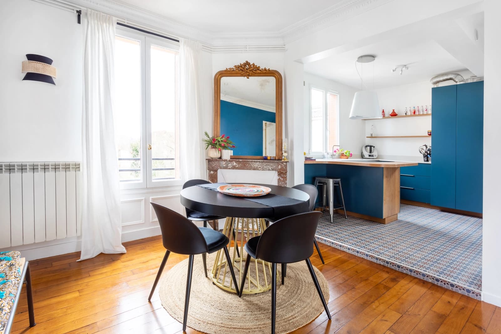 Salle de réunion dans Appartement style haussmannien en bordure de Marne - 1