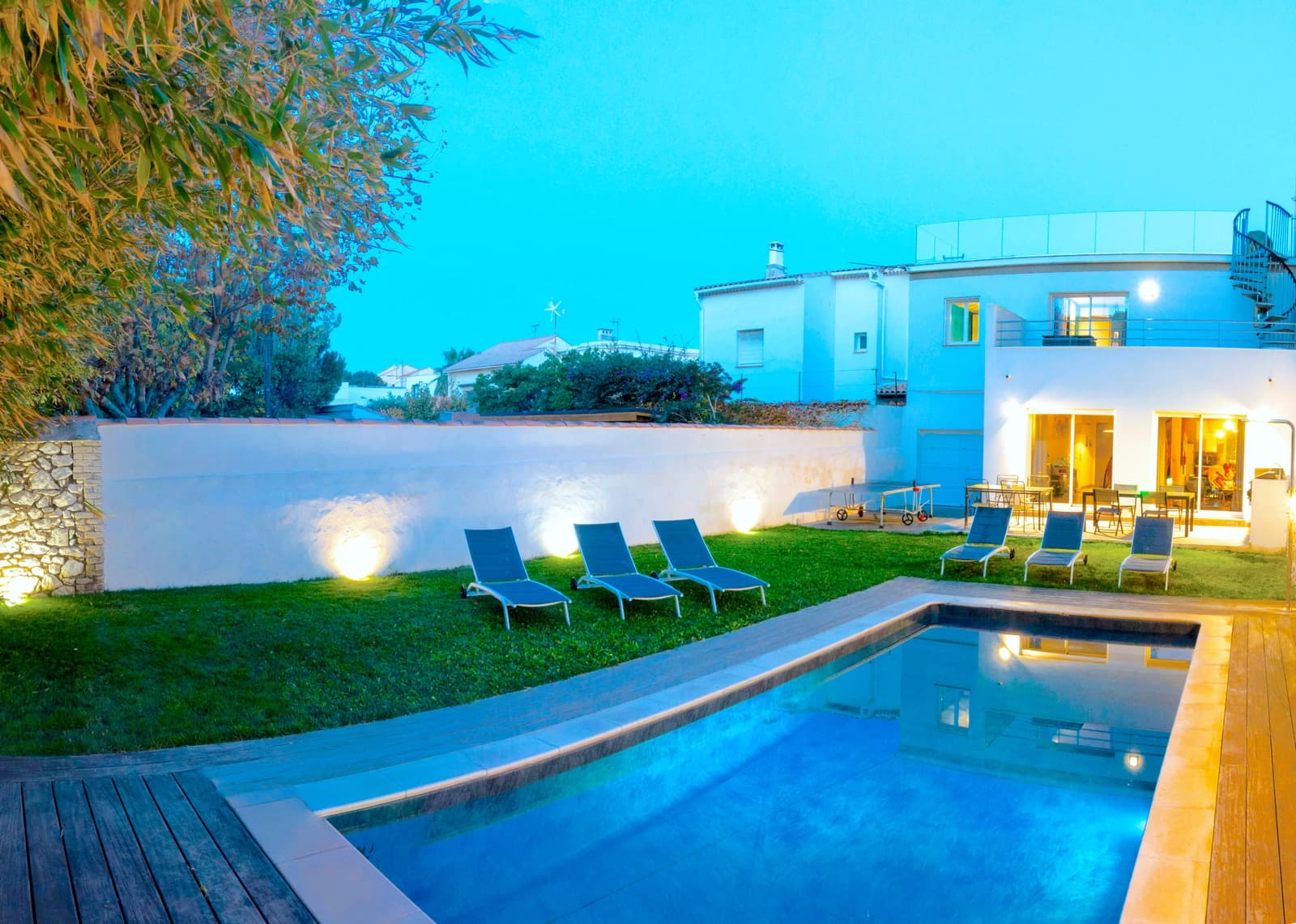 Salle de réunion dans Demeure avec piscine privée et son toit-terrasse unique - 1