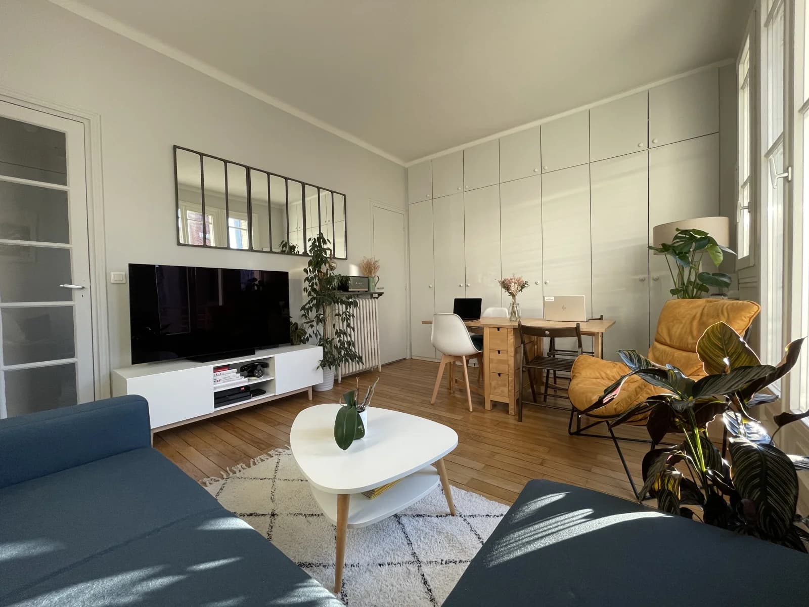 Living room in Cosy apartment with terrace on top floor - 1