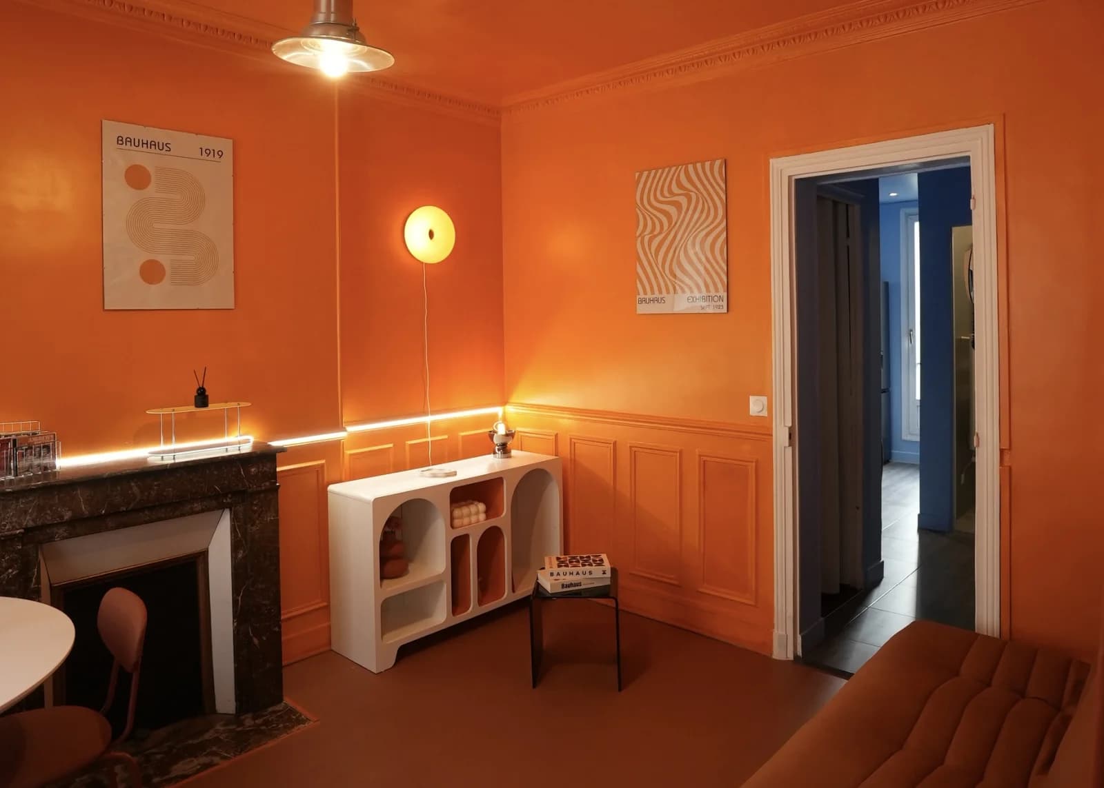 Appartement rétro au style affirmé