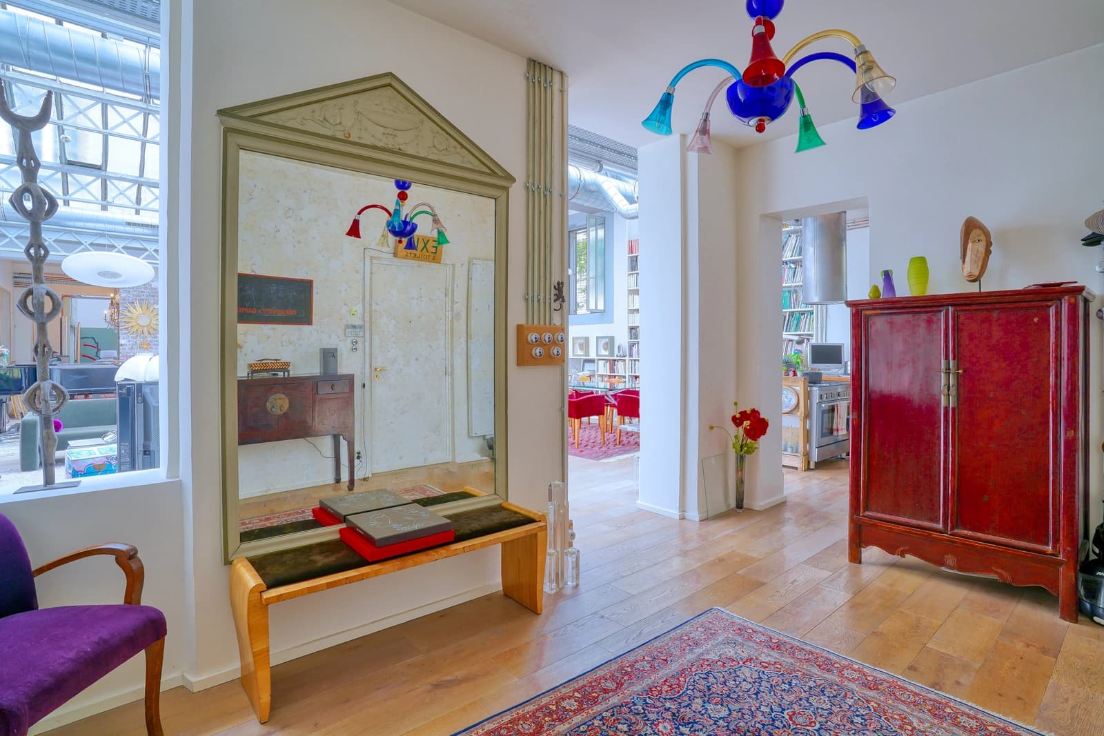 Espace Loft (240m²) sous une verrière Eiffel impressionnante - 2