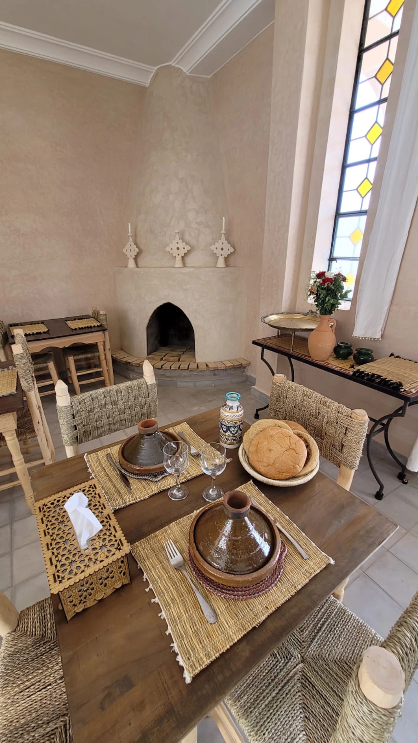Salle de réunion dans Magnifique riad traditionnel avec sa piscine - 1