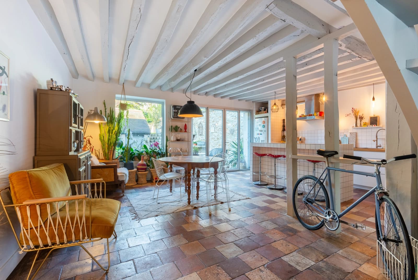 Salle de réunion dans Jolie maison de village au charme pittoresque - 0