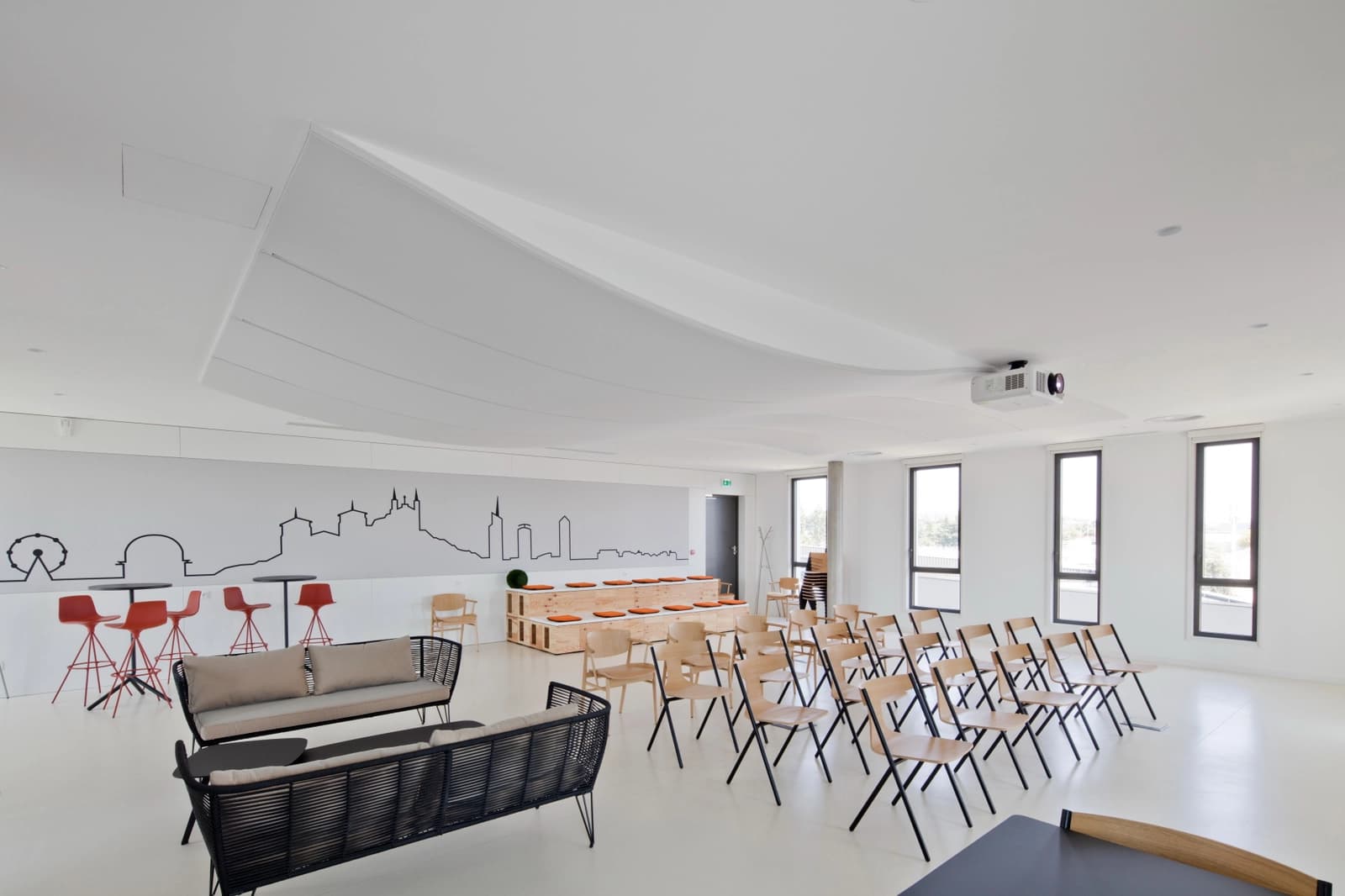 Salle Cosmos aux accents poétiques