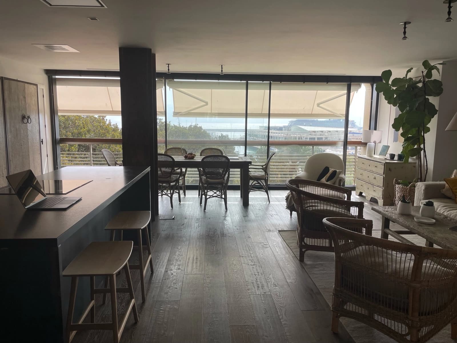Alicante port: appartement de luxe avec vue marine