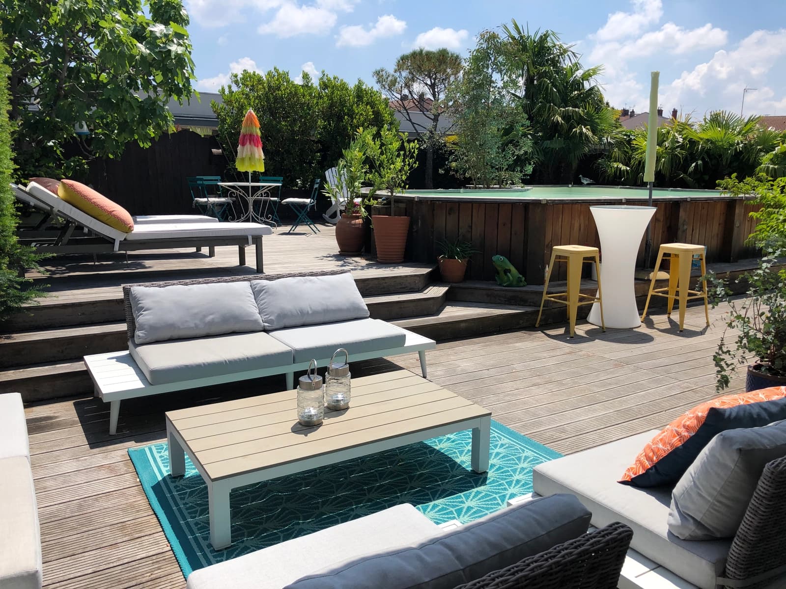 Appartement singulier agrémenté d'une belle terrasse