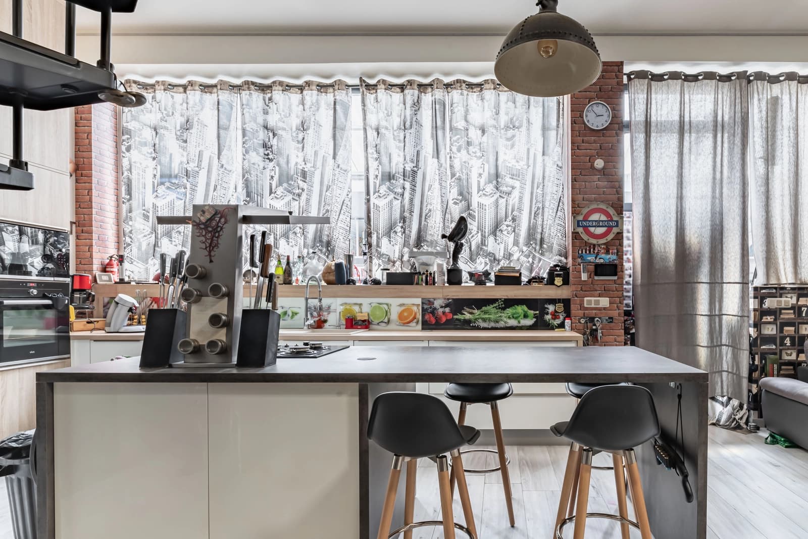 Kitchen in Loft USA - 1