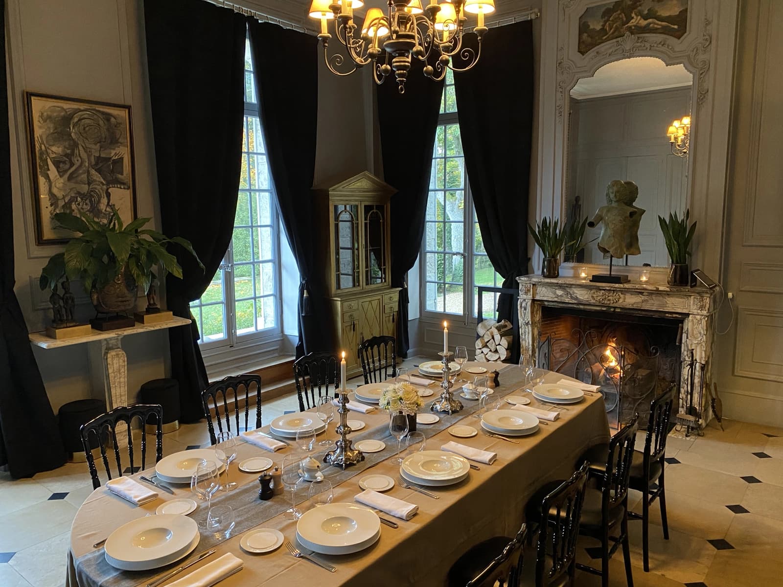Salle de réunion dans Domaine où la nature et l'art dialoguent en harmonie - 1