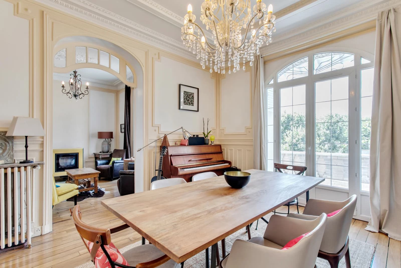 Salle de réunion dans Maison bourgeoise avec jardin et piscine chauffée - 0