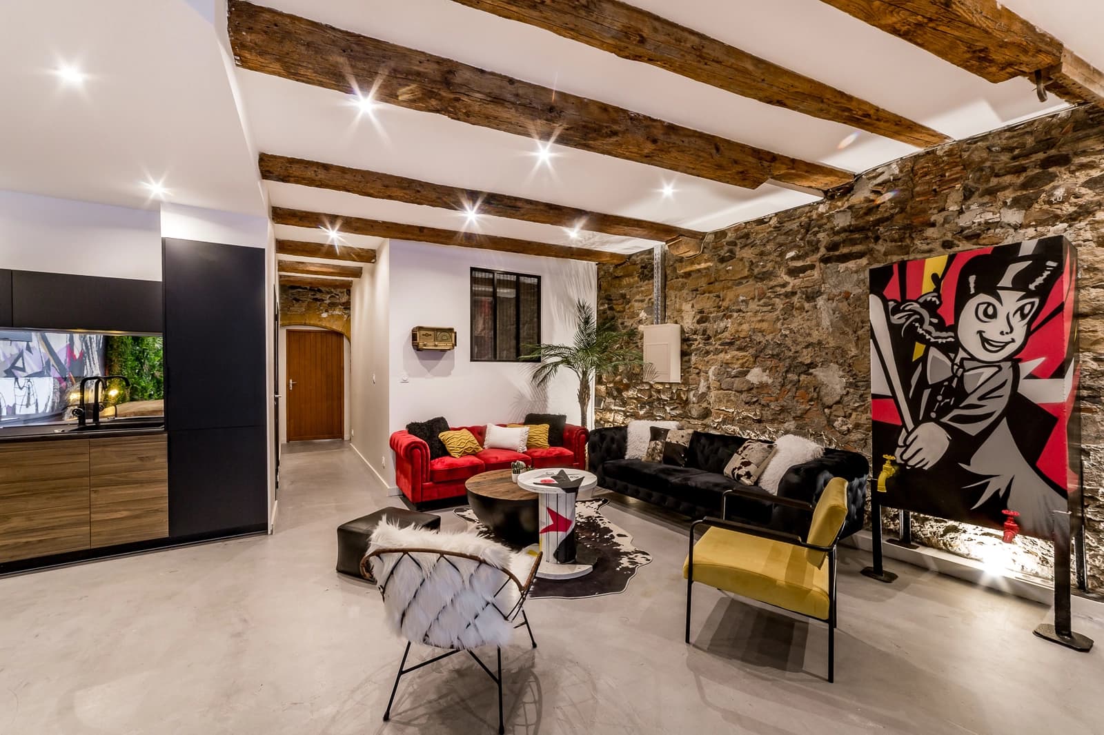 Living room in Le Saint Georges - 1