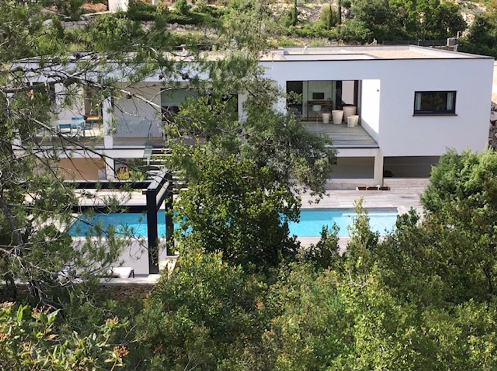 Meeting room in Contemporary villa south of France - 1