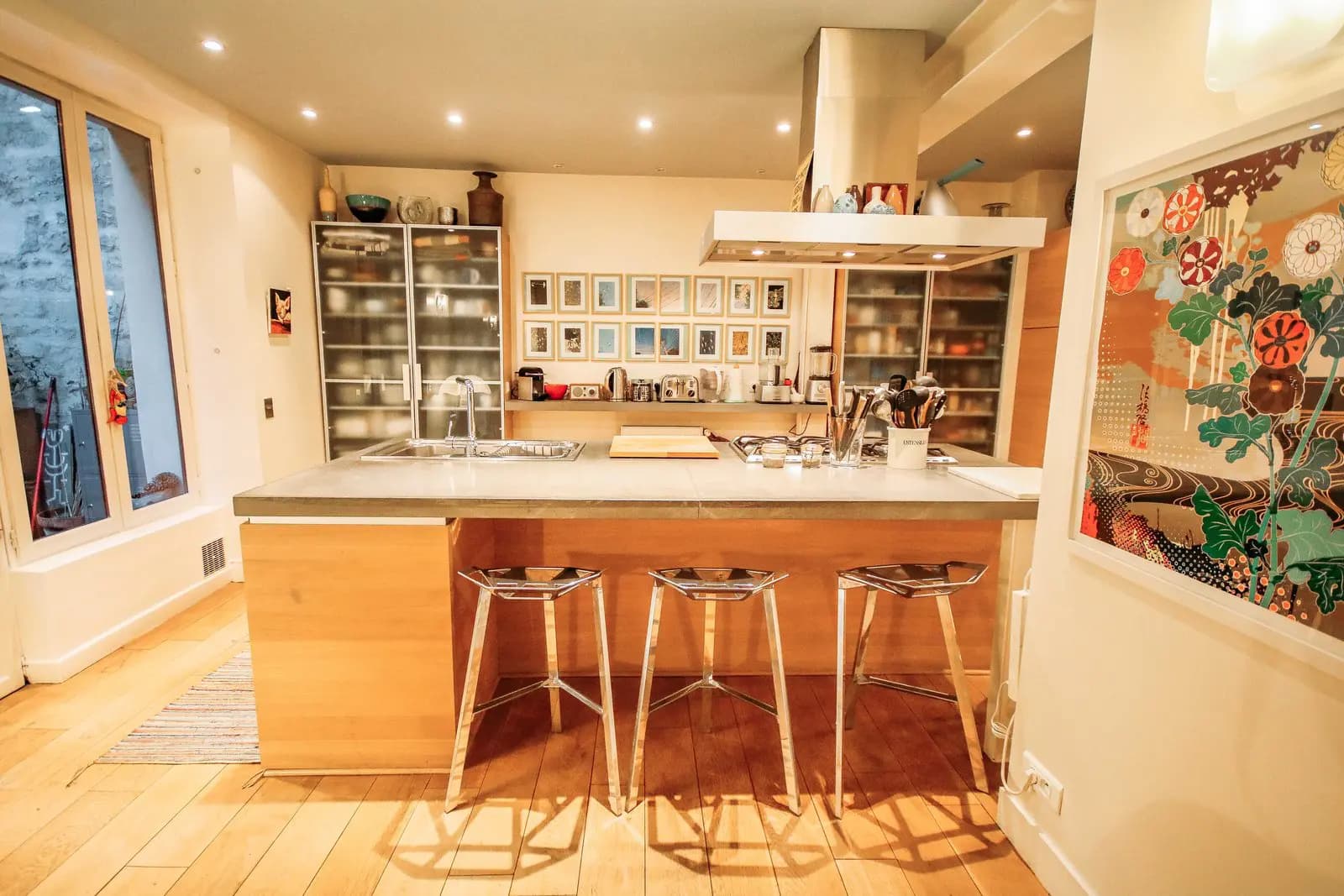 Cuisine dans Duplex atypique d'Alain: un nid cosy et lumineux - 1