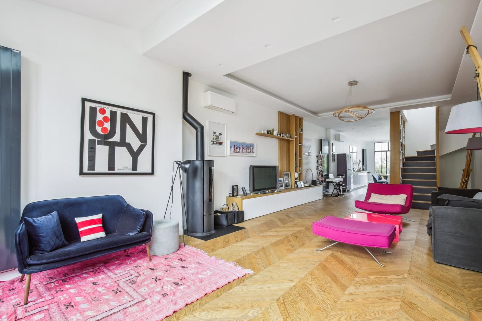 Espace Maison lumineuse à l'esprit Loft contemporain - 2