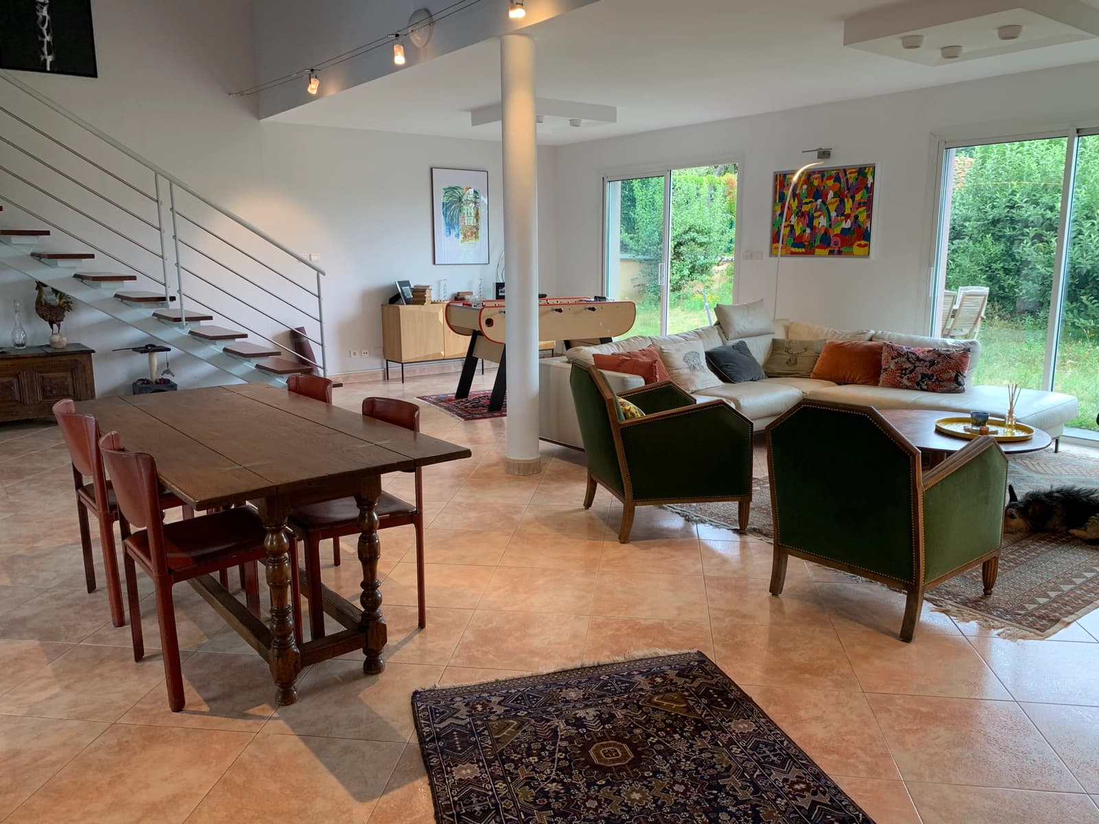 Meeting room in Large villa with indoor pool and garden - 1
