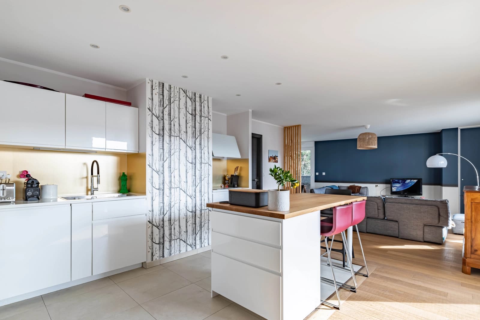 Cuisine dans Lyon 9: appartement lumineux avec une belle vue - 0