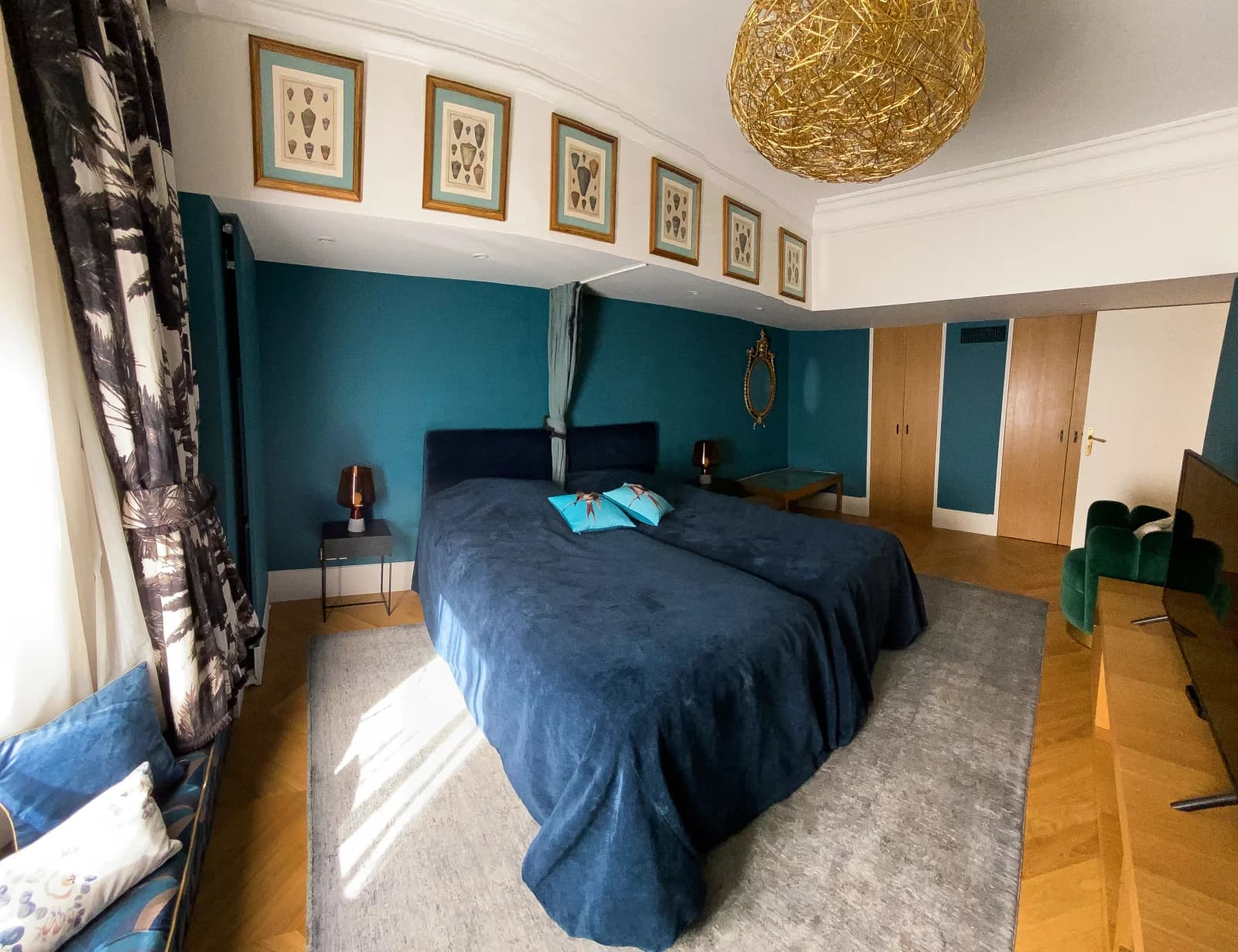 Bedroom in Designer duplex in the heart of Paris - 1