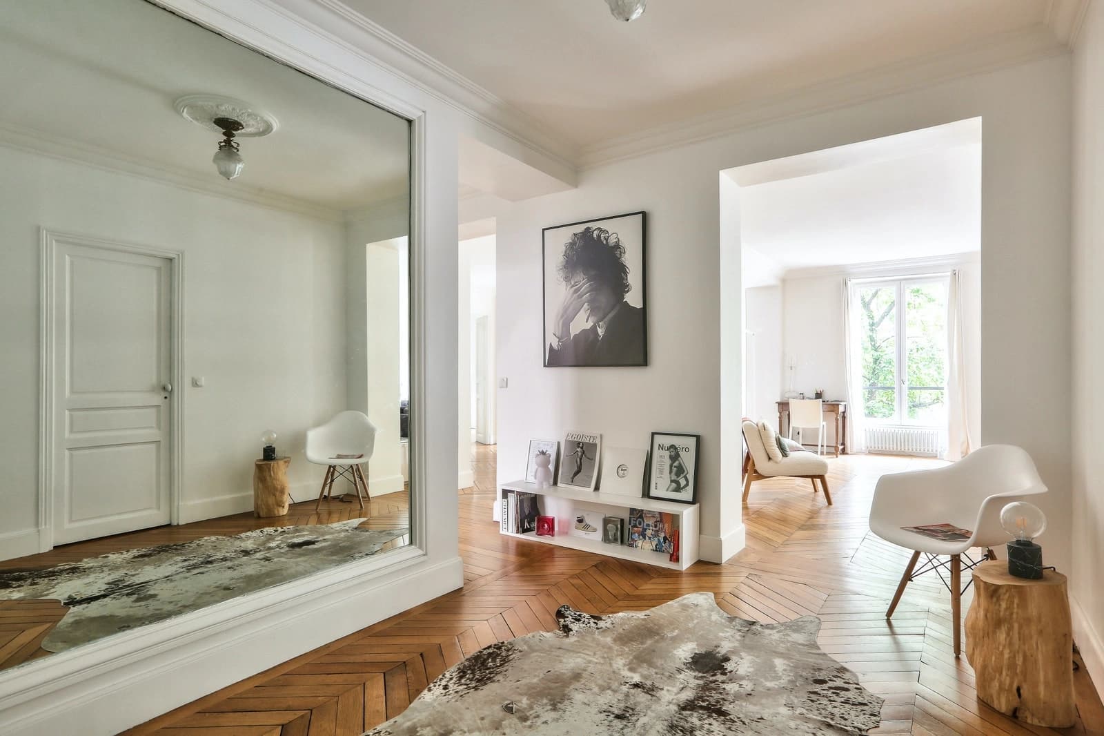 Bel Haussmannien clair, ambiance douce et actuelle
