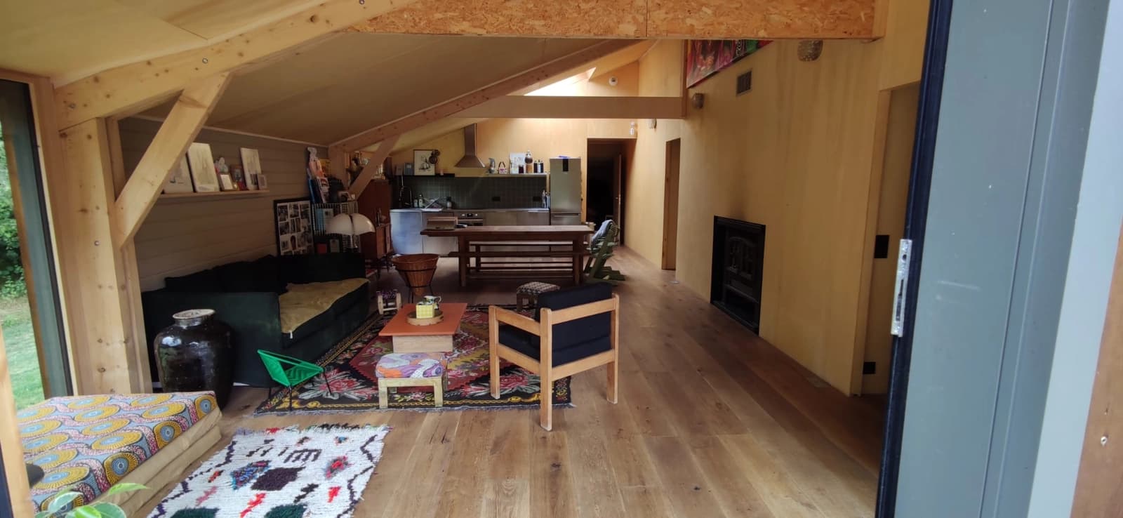 Salle de réunion dans Campagne normande: chalet contemporain et apaisant - 1