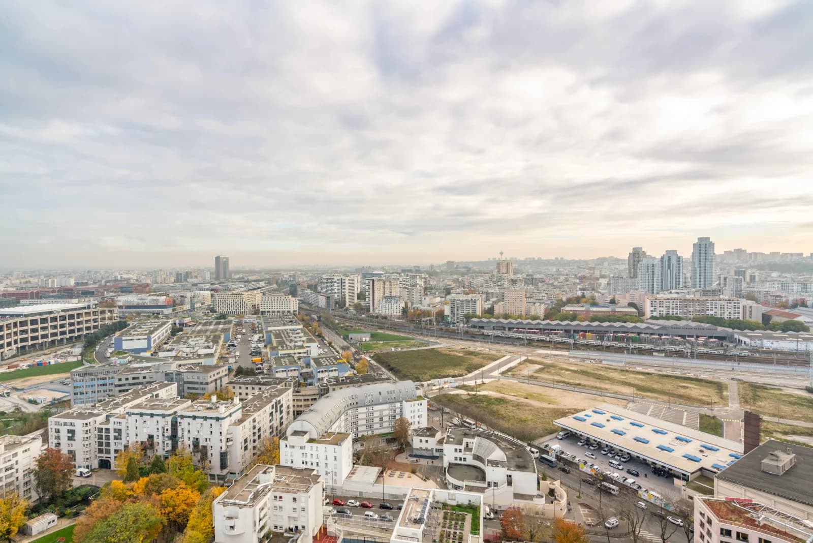 Space Panoramic view of Paris - 4