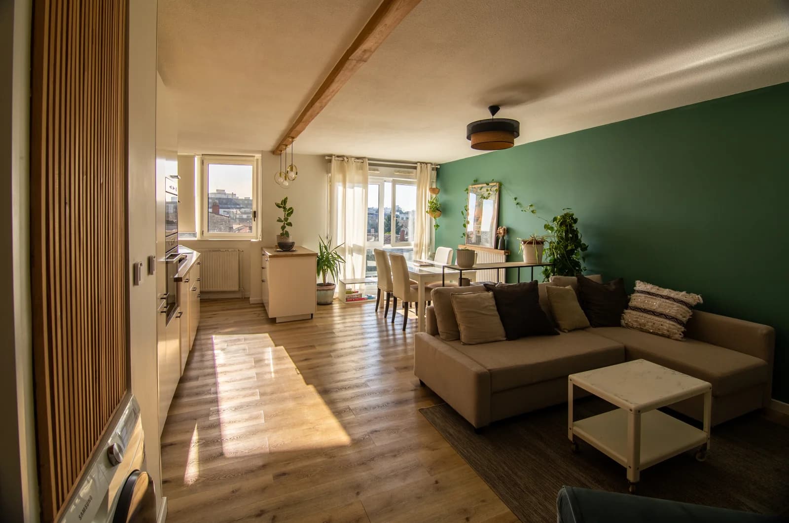 Grand appartement lumineux intra boulevard (2 jours mini)