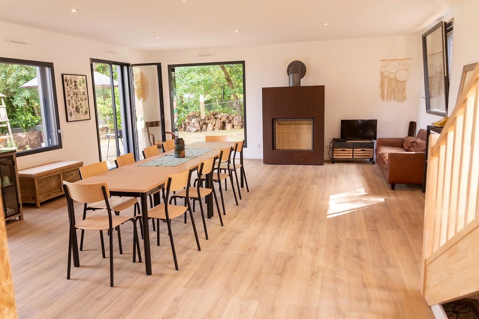 Salle de réunion dans À la Canopée: un refuge verdoyant et apaisant - 0