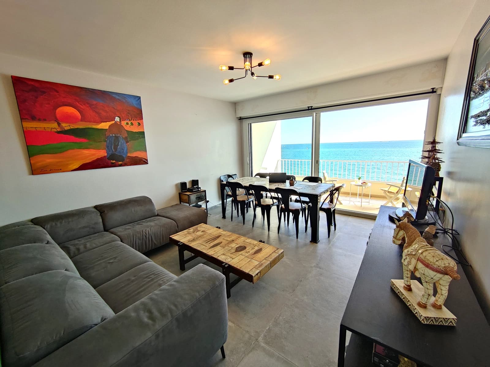 La Baule: appartement clair avec vue sur l'océan