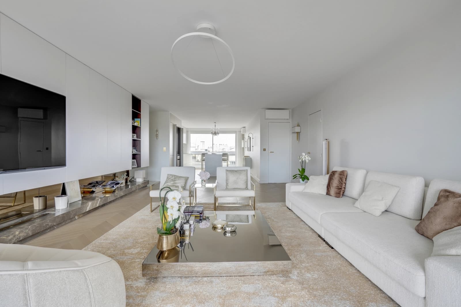 Espace Logement avec vue sur Tour Eiffel et quartier La Défense - 3