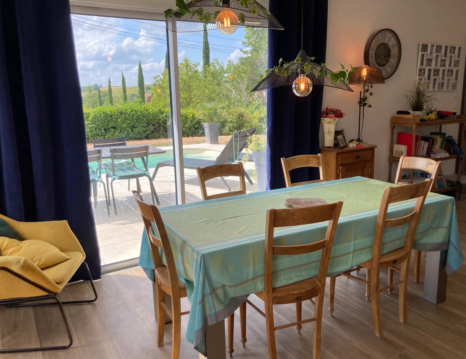 Meeting room in Vacation home among the vines - 1