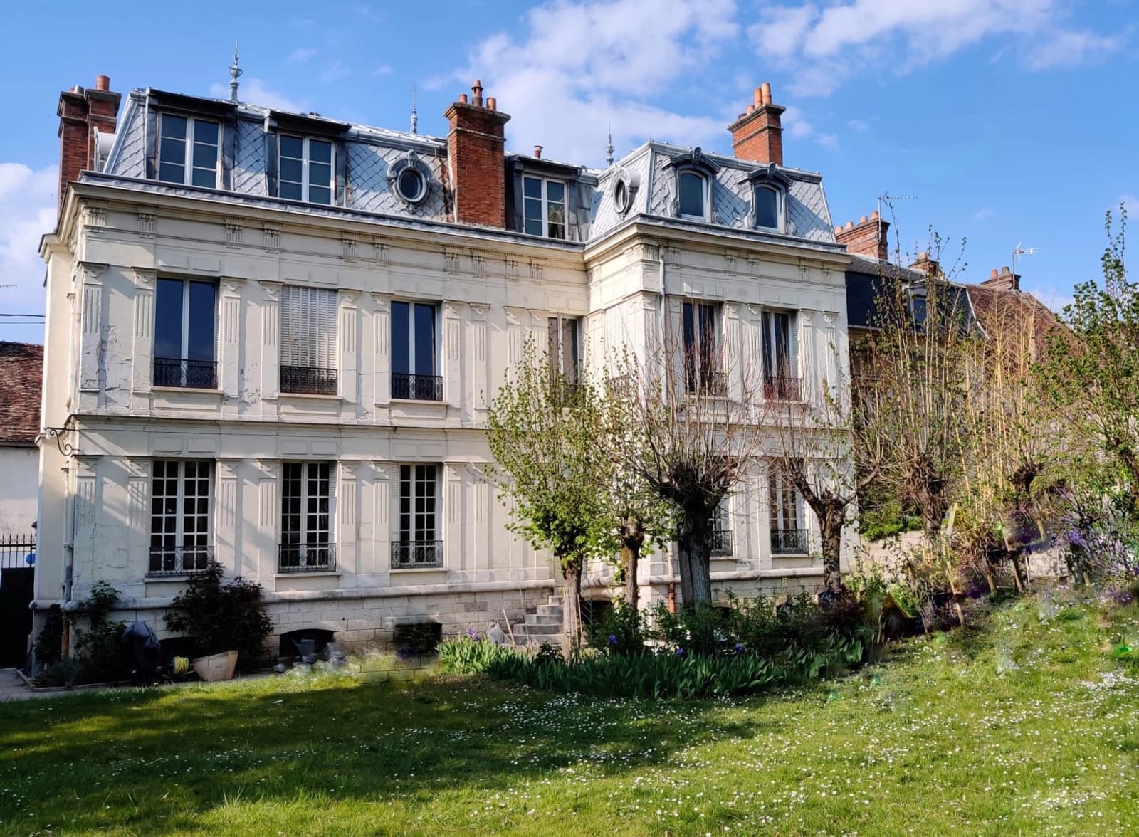 Salle de réunion dans Demeure de maître paisible et son parc, à 1h de Paris - 1