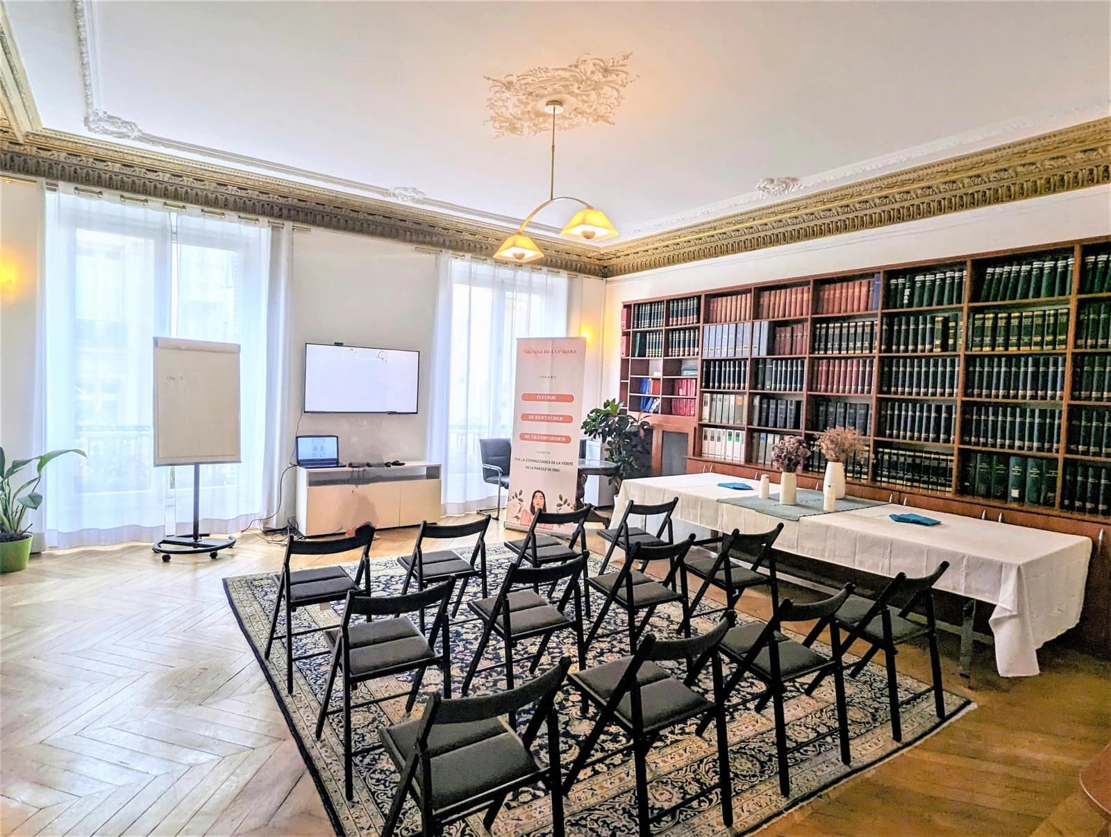 Espace Prestigieux espace haussmannien rénové - 0