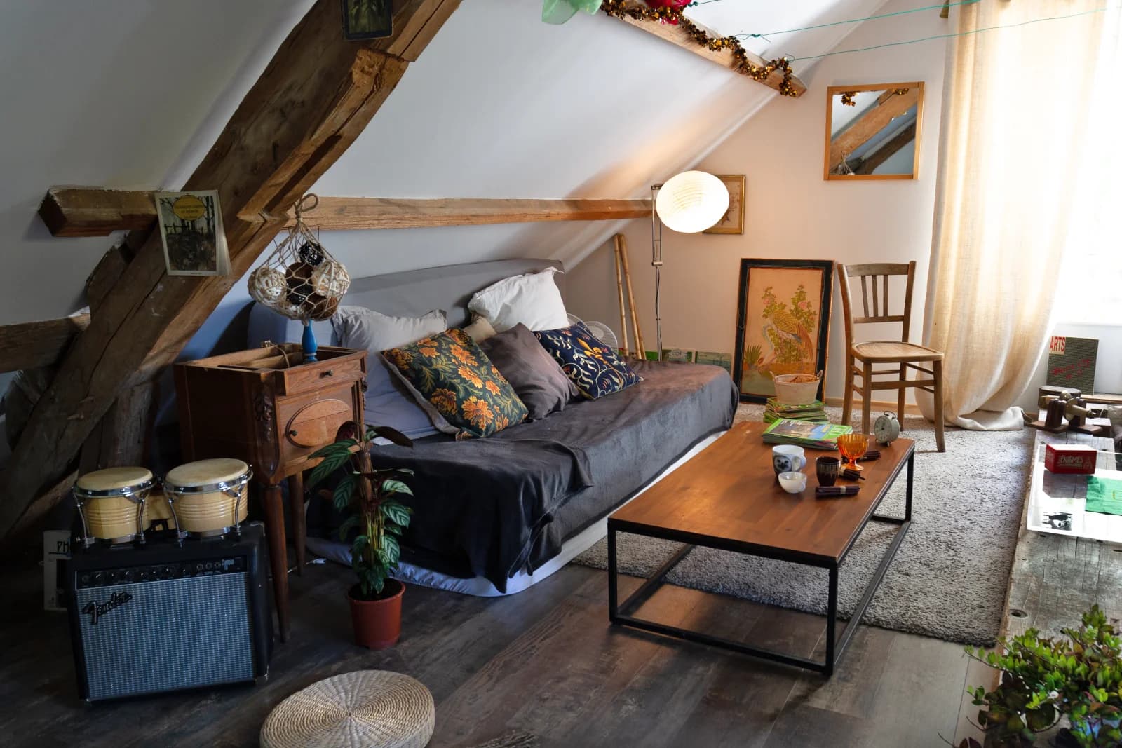 Living room in The bucolic mill - 1