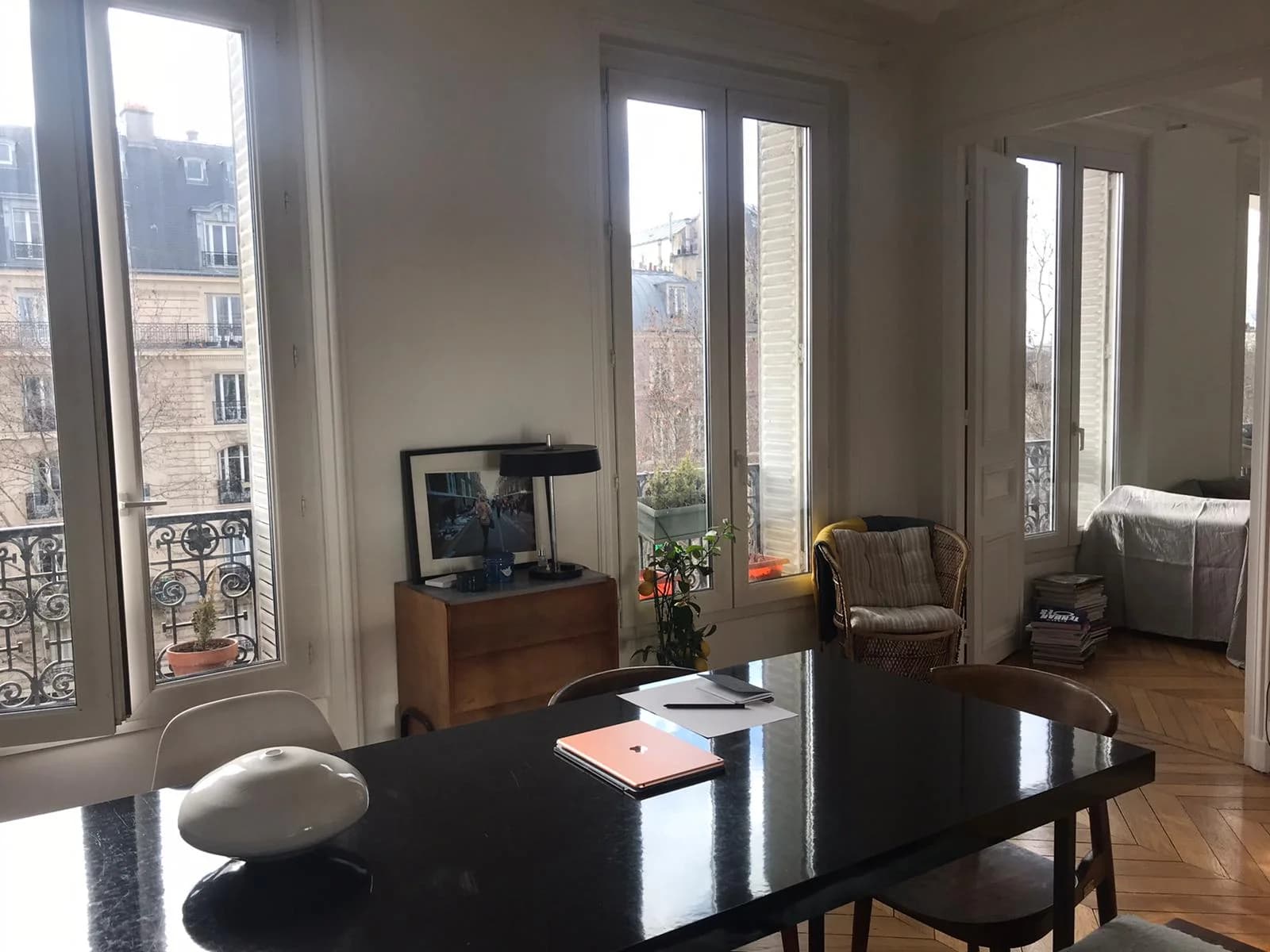 Living room in My apartment in Pigalle - 1