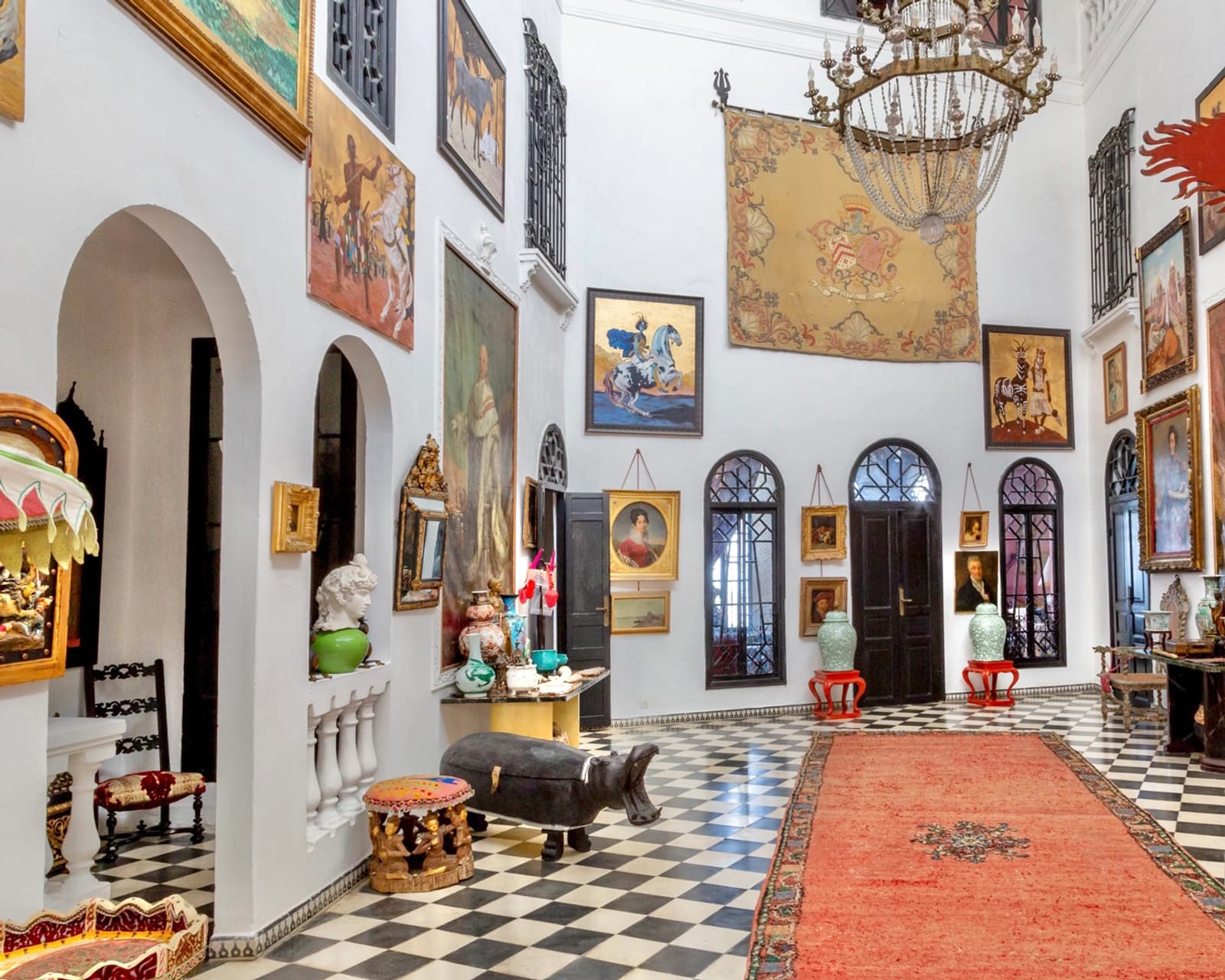 Salle de réunion dans House in the Kasbah: une immersion orientale unique - 1