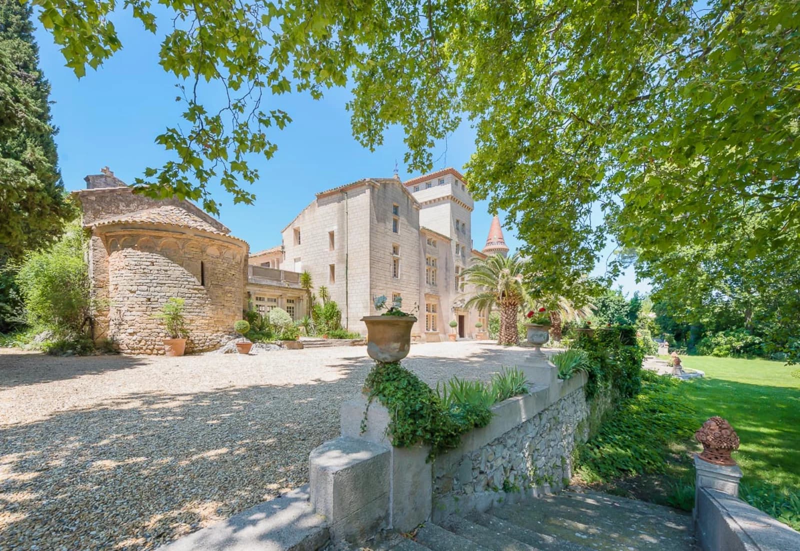 Le Château St-Martin-de-la-Garrigue, lieu d'exception