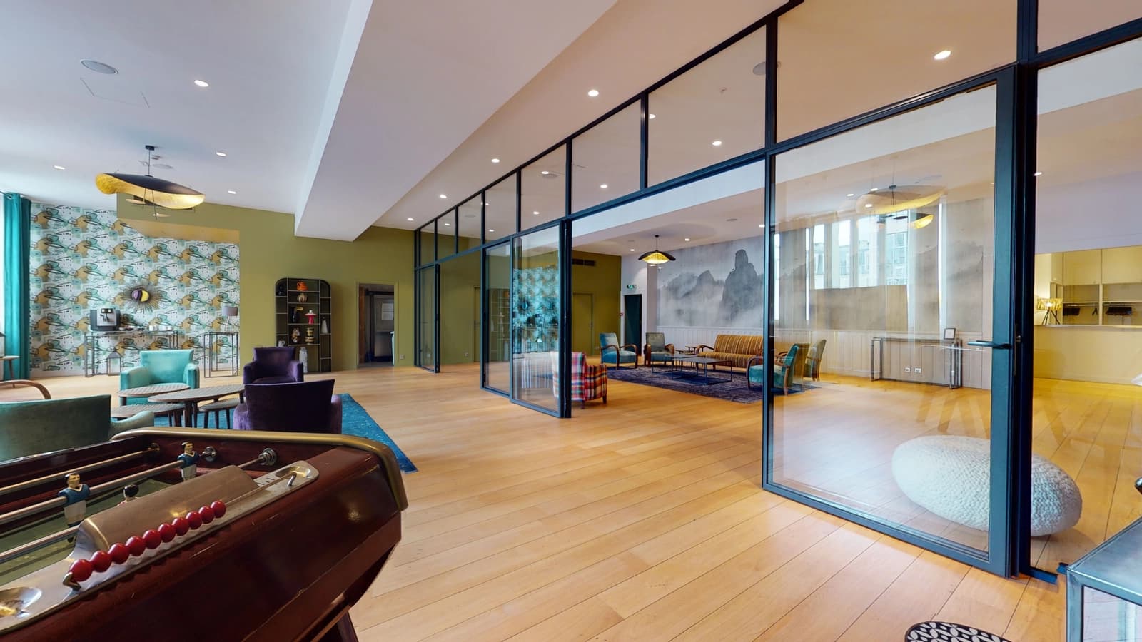 Living room in A space "just like home" 2 steps from Paris - 1
