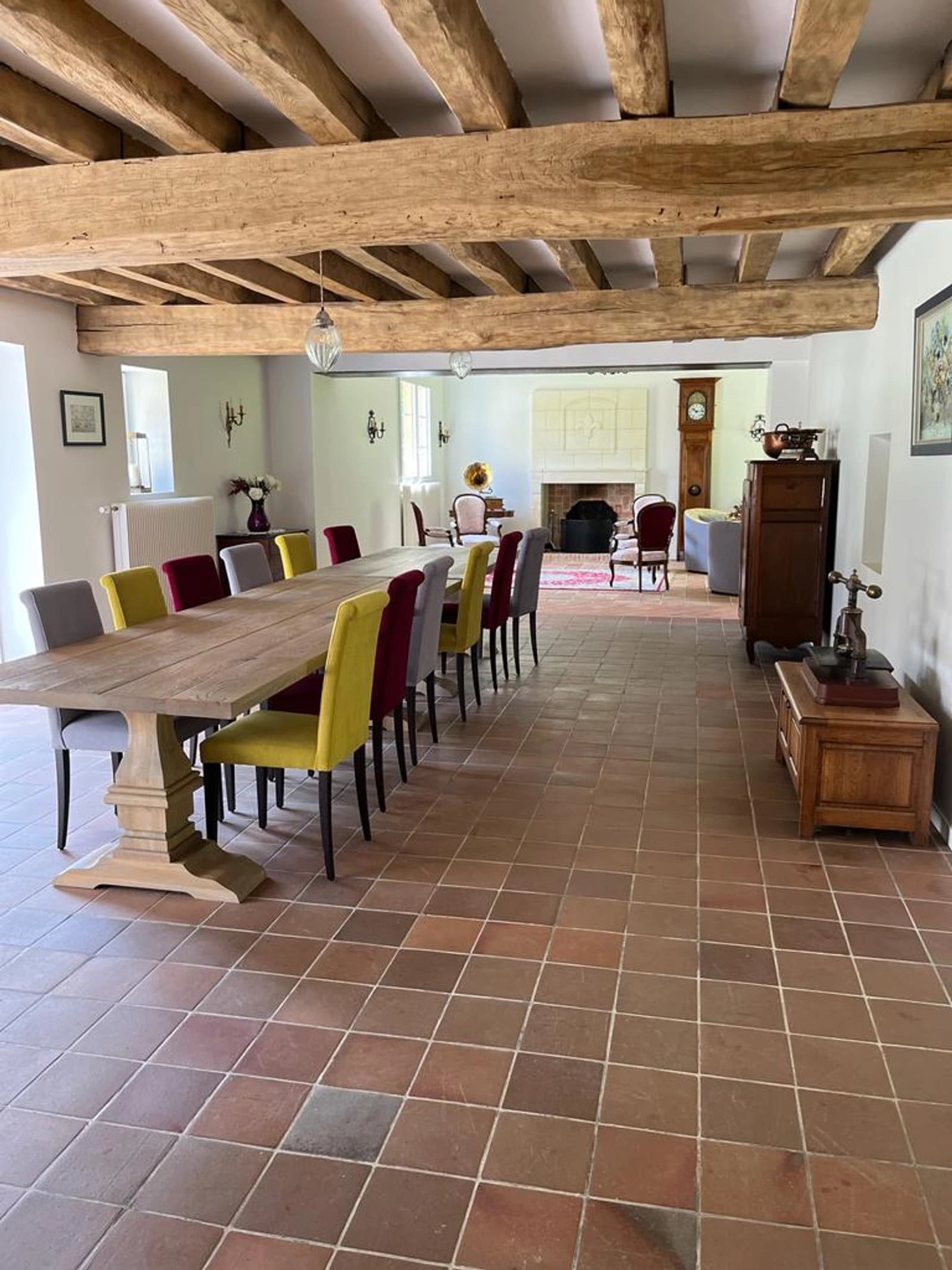 Meeting room in Charming, spacious gite - 1