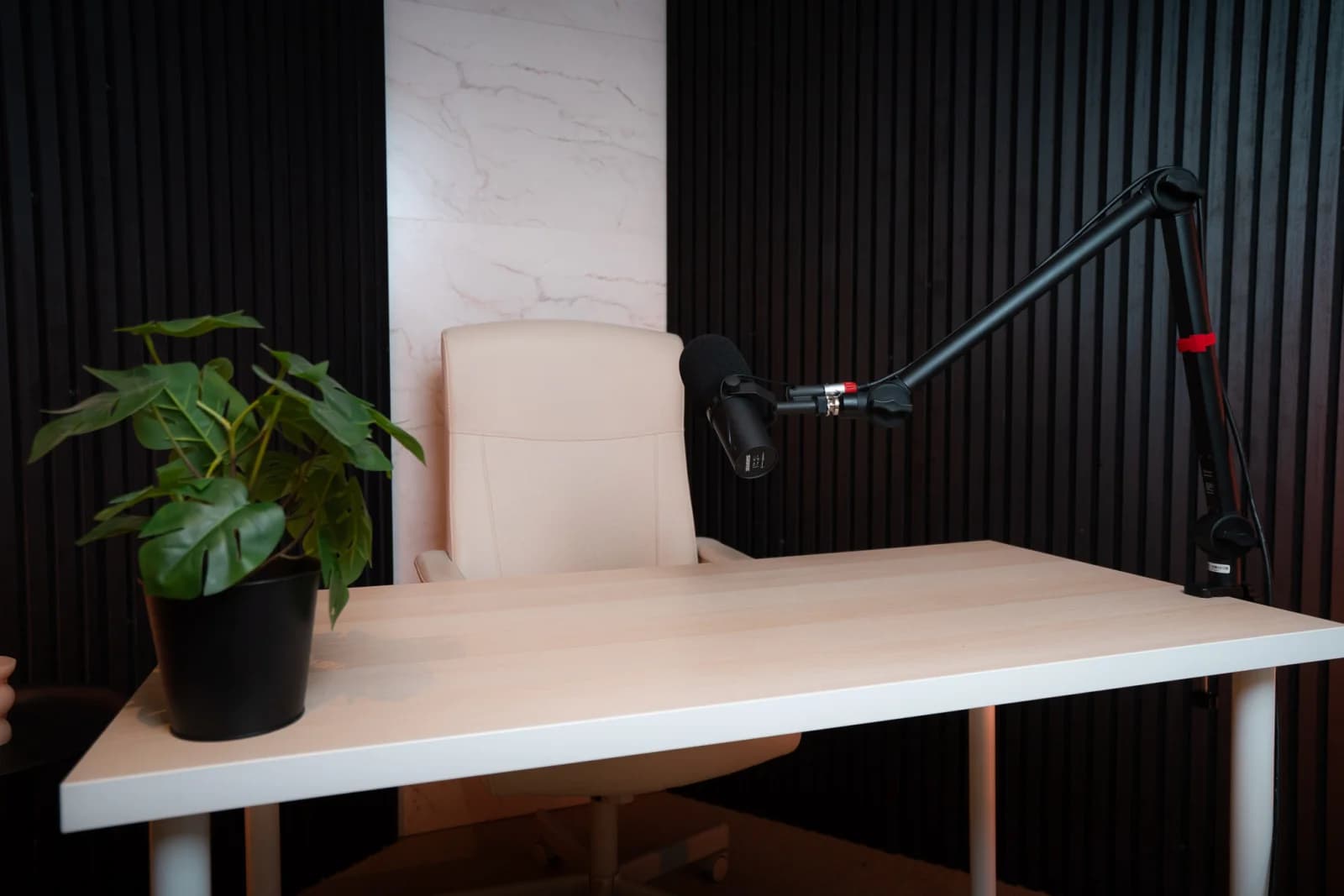 Espace Studio de podcast équipé - 2