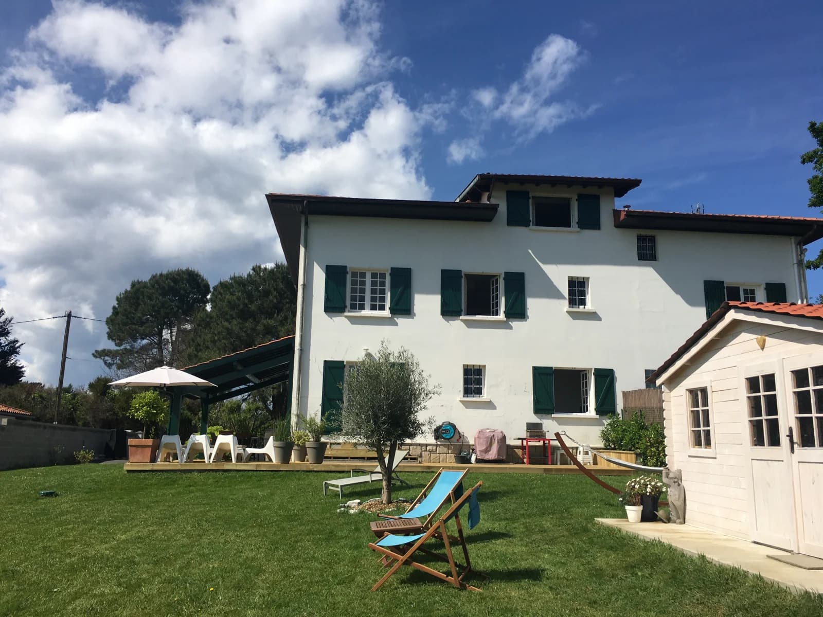 Salle de réunion dans Belle maison familiale rénovée, charme du Pays Basque - 1