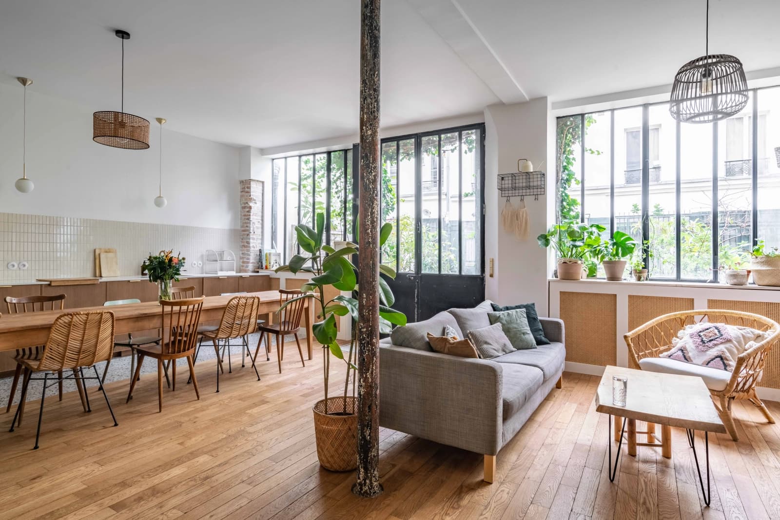 Salle de réunion dans Paris 11e: ancien atelier au charme préservé - 1