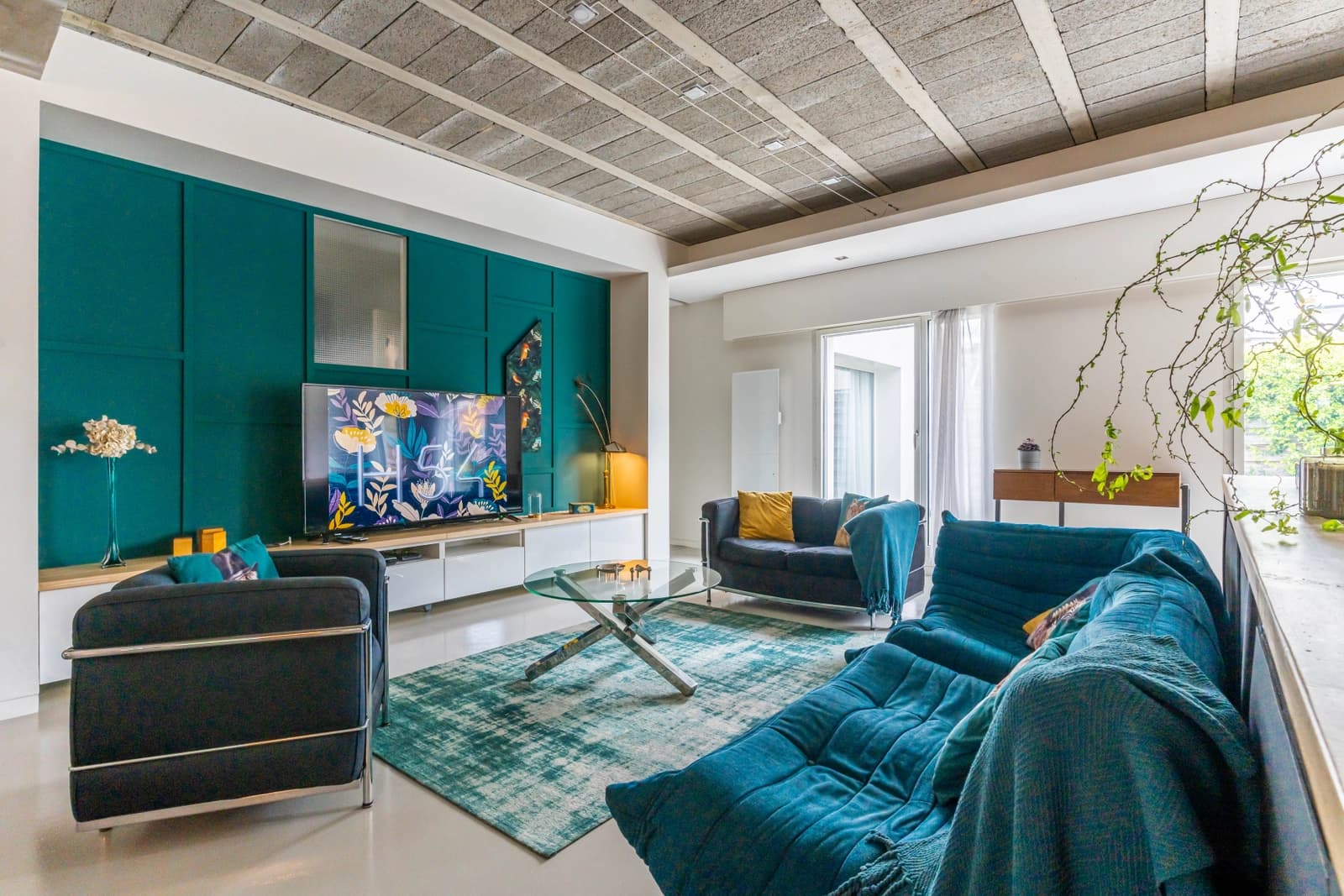 Living room in H54 loft spirit on the outskirts of Bordeaux - 0