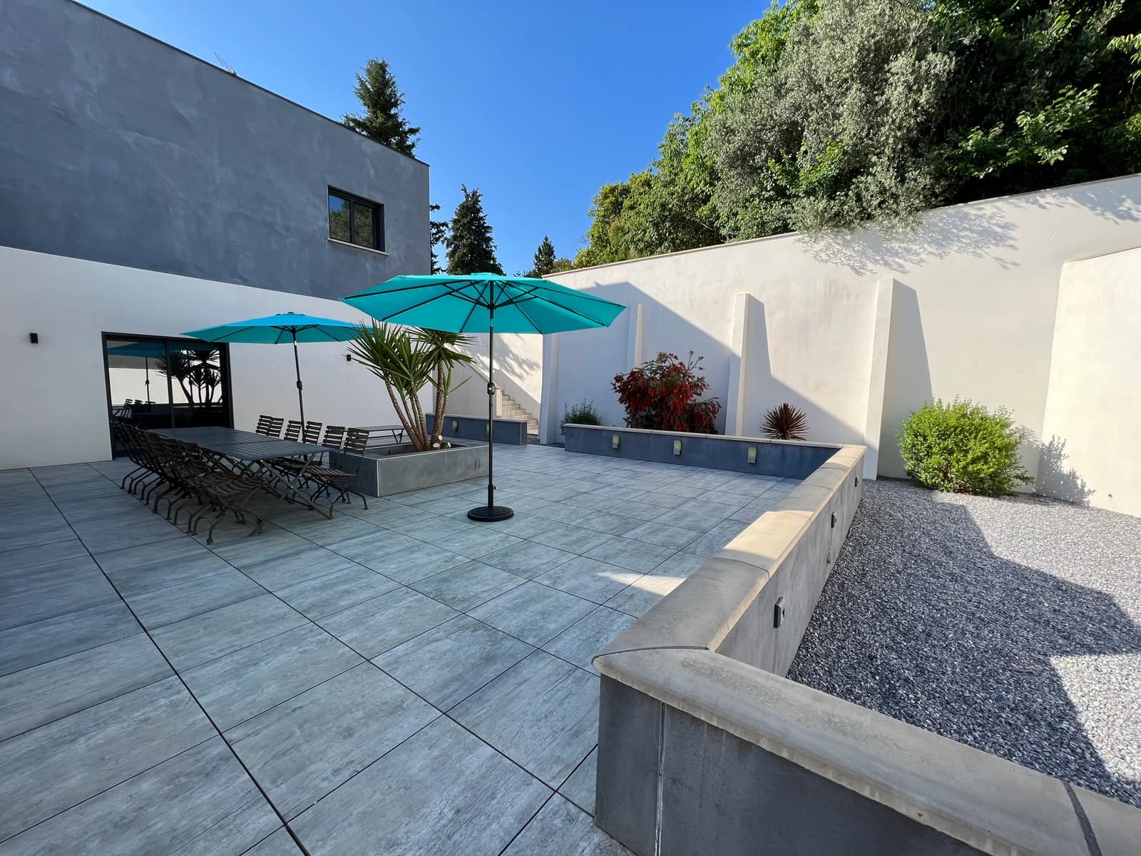 Meeting room in Large contemporary house with pool - 1