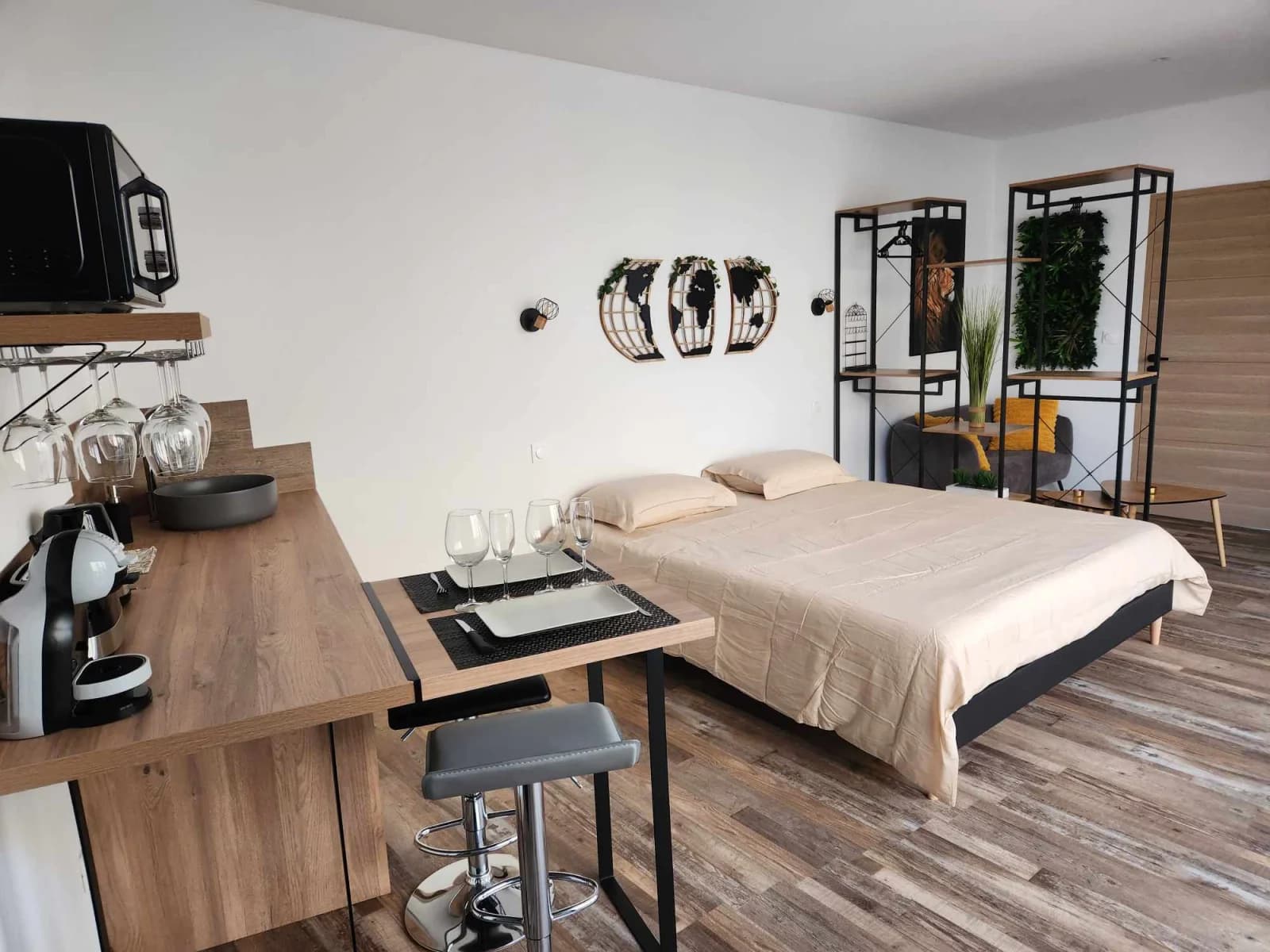 Espace Petit cocon avec jacuzzi privatif - 1