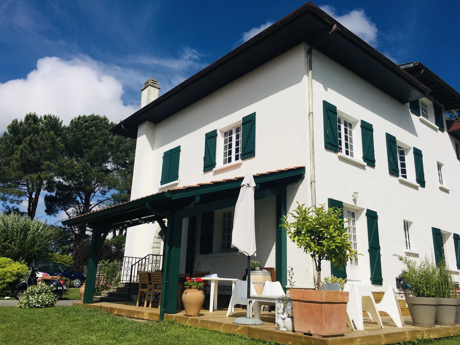 Salle de réunion dans Belle maison familiale rénovée, charme du Pays Basque - 1