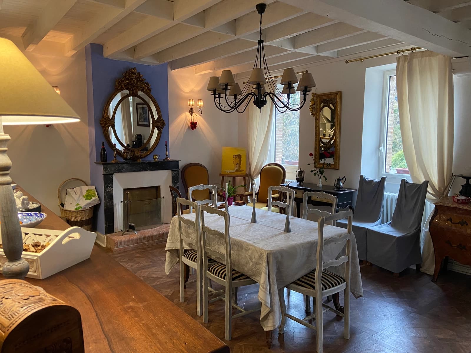 Salle de réunion dans Superbe moulin de 1723, rénové avec un cachet unique - 1