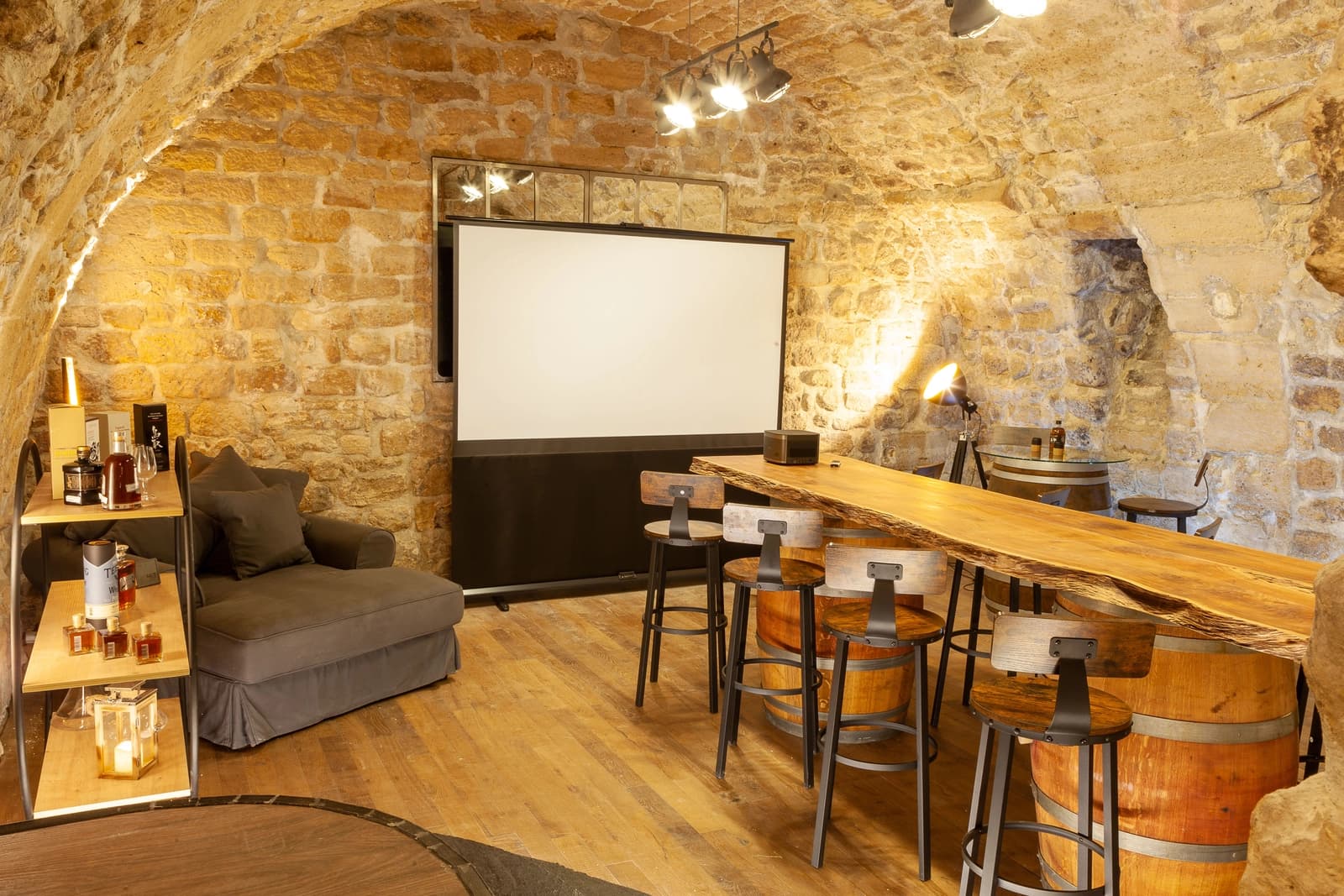 Salle de réunion dans Paris historique: caves voûtées au charme authentique - 0