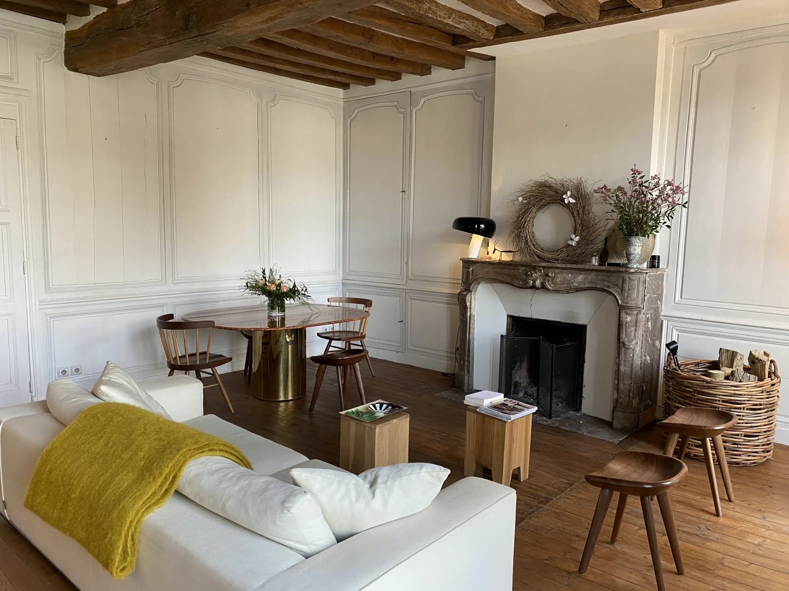 Meeting room in A magnificent 18th-century house 40km from Paris - 1