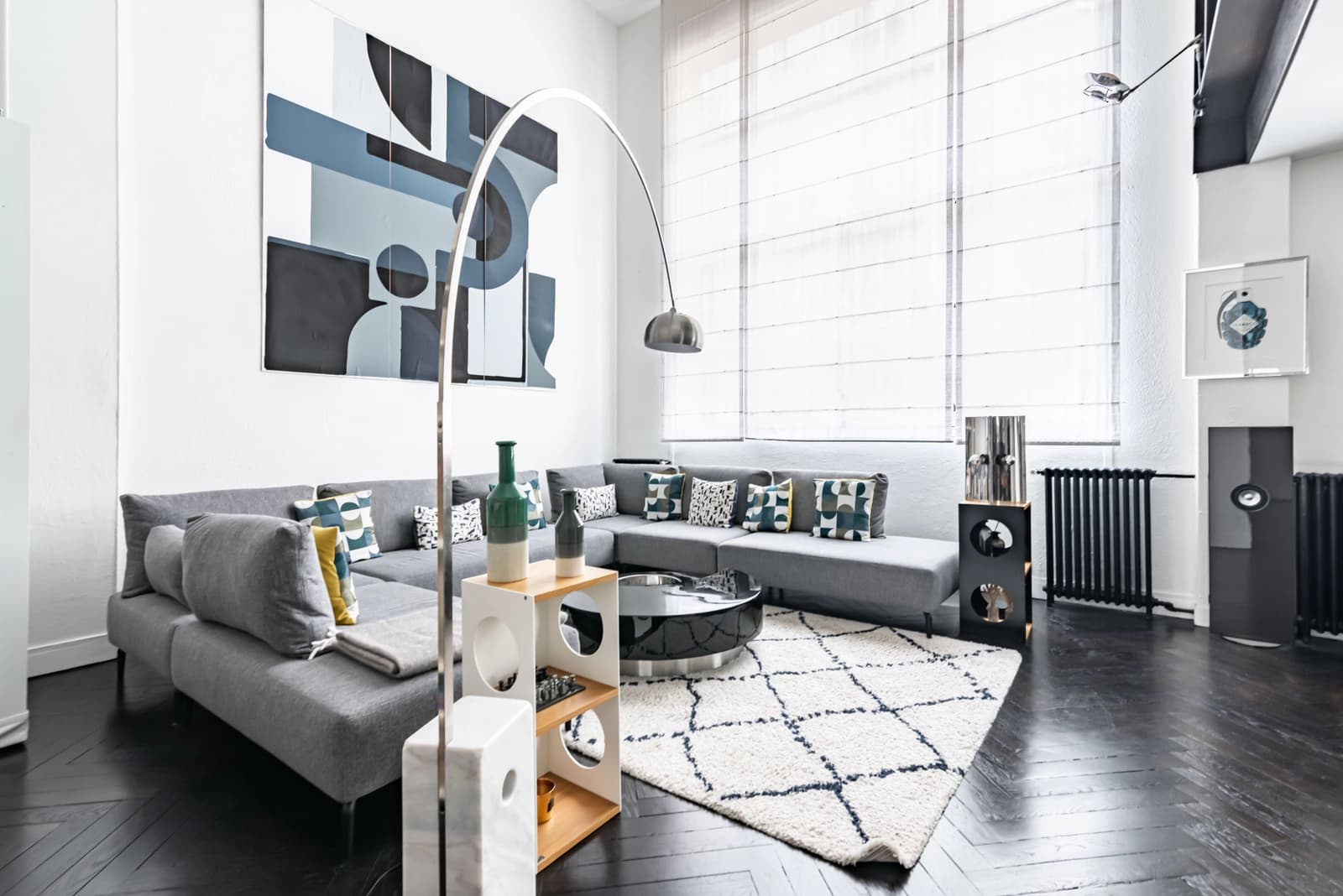Living room in Artist's studio 120 m² - Trocadero - 0