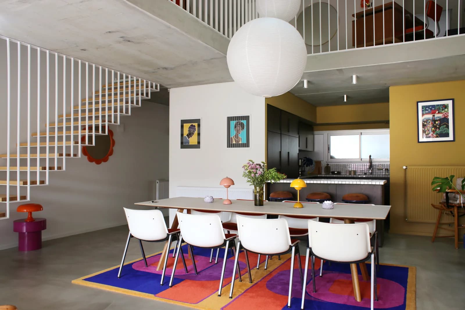 Maison d’architecte à l’esprit seventies