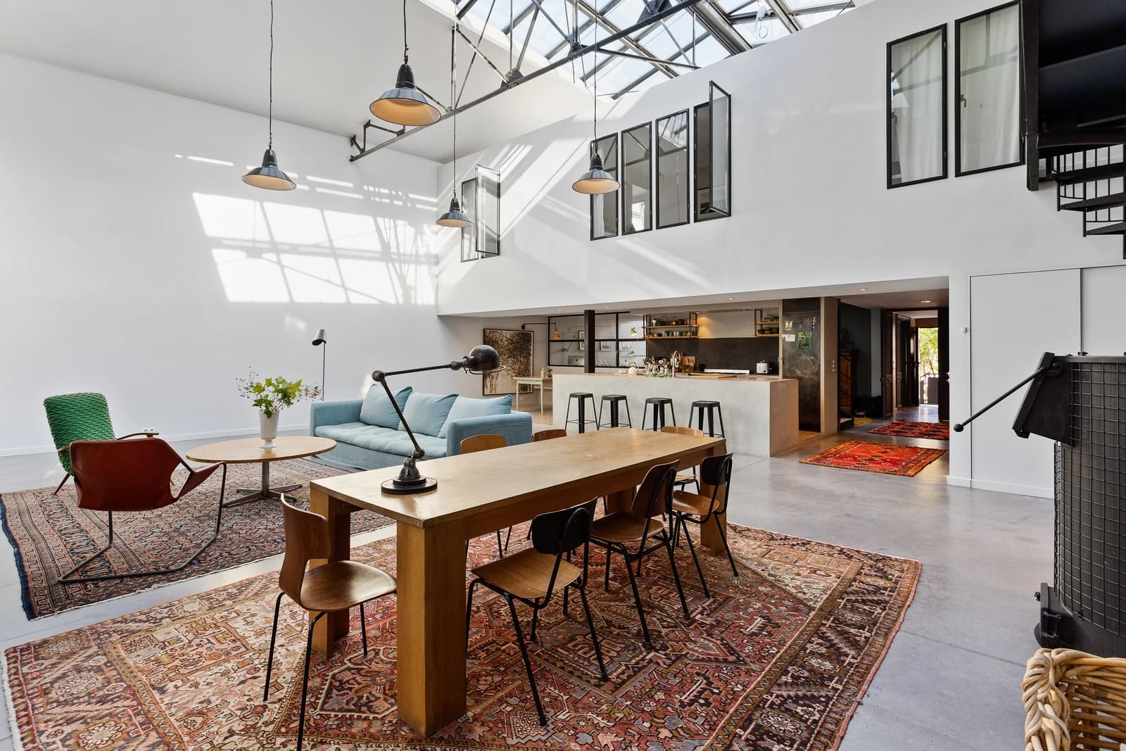 Grand loft avec jardin: un air de campagne à Montreuil
