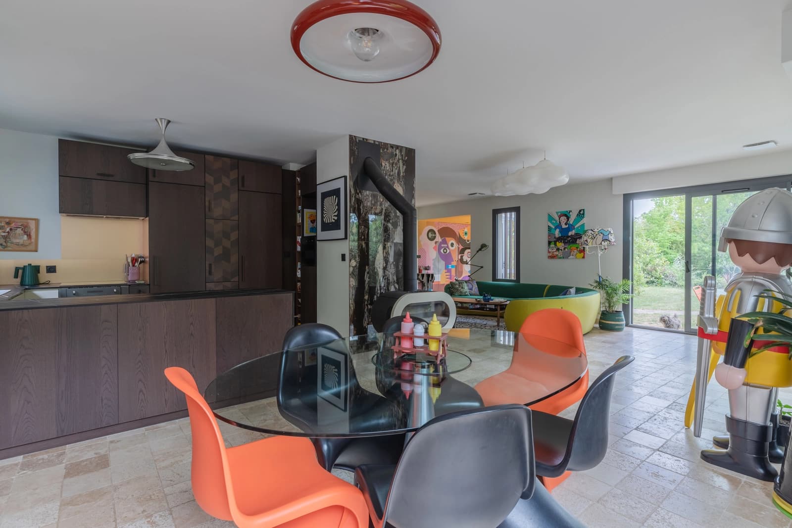 Salle de réunion dans Villa Joséphine: un air de L.A. et de glamour - 0